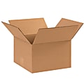 Partners Brand Corrugated Boxes, 11" x 11" x 7", Kraft, Pack Of 25