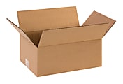 Office Depot® Brand Corrugated Boxes, 12"L x 8"W x 5"H, Kraft, Pack Of 25