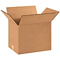 Partners Brand Corrugated Cartons, 12" x 9" x 9", Kraft, Pack Of 25