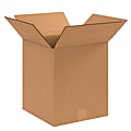 Partners Brand Corrugated Boxes, 12" x 12" x 14", Kraft, Pack Of 25