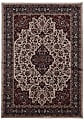 Linon Innova Area Rug, 5' x 7', Adair Cream/Rust