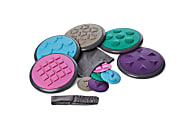 GONGE 12-Piece Tactile Disc Set, Assorted Colors