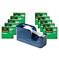 Scotch Magic Tape C18 Dispenser Value Pack - 333.33 yd Length x 0.75" Width - Matte - Dispenser Included - 10 / Pack 1 thumbnail image
