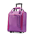 American Tourister® 4 KIX Rolling Tote, 16 1/2"H x 13 13/16"W x 8"D, Purple/Pink 1 thumbnail image