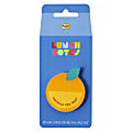 Post-it® Cute Sticky Notes, 2 x 2.3 in, 1 Pad, 100 Sheets/Pad, Orange Shaped Sticky Notes with 'Squeeze the Day!' Header, Back to School Supplies 1 thumbnail image