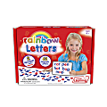 Junior Learning Magnetic Rainbow Letters, Pre-K, Pack Of 62 Letters