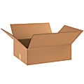 Partners Brand Flat Corrugated Boxes, 18" x 14" x 6", Kraft, Pack Of 25 1 thumbnail image