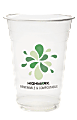 Highmark® ECO Compostable Plastic Cups, 16 Oz, Clear, Pack Of 50 1 thumbnail image