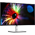 Dell UltraSharp U2724D 27" Class WQHD LED Monitor - 16:9 - Platinum Silver - 27" Viewable - In-plane Switching (IPS) Black Technology - DELLU2724D