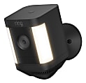 Ring Spotlight Cam Plus Battery, 5.05"H x 2.5"W x 1.08"D, Black 1 thumbnail image