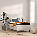 Flash Furniture Capri Mattress, Twin Size, 12”H x 39”W x 75”D, White 1 thumbnail image
