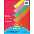 Pacon® Bond Paper, Letter Size (8 1/2" x 11"), 24 Lb, Assorted Bright Colors, Ream Of 500 Sheets 1 thumbnail image