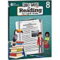 Shell Education 180 Days Of Reading 2nd Edition, Grade 8 1 thumbnail image