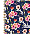 2026-2027 Excello Brands 14-Month Academic Year Hardcover Weekly/Monthly Fashion Planner, 8-1/2" x 11", Navy Floral, May To June, Total Qty 1 1 thumbnail image