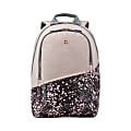 Wenger® Criso Laptop Backpack, Blush/Pink Paint Splatter