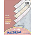 Pacon® Bond Paper, Letter Size (8 1/2" x 11"), 24 Lb, Assorted Marble Colors, Ream Of 500 Sheets 1 thumbnail image