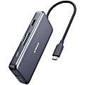 ANKER PowerExpand+ 7-in-1 USB-C PD Ethernet Hub, Silver 1 thumbnail image