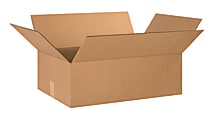 Partners Brand Corrugated Boxes, 24" x 16" x 8", Kraft, Pack Of 20