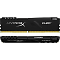 HyperX FURY 16GB (2 x 8GB) DDR4 SDRAM Memory Kit - For Desktop PC - 16 GB (2 x 8GB) - DDR4-3733/PC4-29800 DDR4 SDRAM - 3733 MHz - CL19 - 1.35 V - Non-ECC - Unbuffered - 288-pin - DIMM - Lifetime Warranty 1 thumbnail image