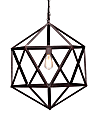 Zuo Modern Amethyst LED Ceiling Lamp, Rust 1 thumbnail image