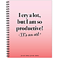 2025-2026 Willow Creek Press Softcover Weekly/Monthly Academic Planner, 8-1/2" x 11”, So Productive, July 2025 To June 2026, 55113 1 thumbnail image