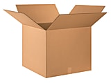 Partners Brand Corrugated Boxes, 24" x 24" x 20", Kraft, Pack Of 10