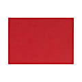 LUX Flat Cards, A1, 3 1/2" x 4 7/8", Ruby Red, Pack Of 50