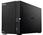 Buffalo LinkStation SoHo 720DB 4TB Hard Drives Included (2 x 2TB, 2 Bay) - -  1.30 GHz - 2 x HDD Supported - 2 x HDD Installed - 4 TB Installed HDD Capacity - 2 GB RAM - Serial ATA/600 Controller