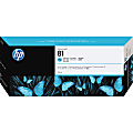 HP 81 Light Cyan Dye Ink Cartridge, C4934A 1 thumbnail image
