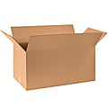 Partners Brand Corrugated Boxes, 30" x 15" x 15", Kraft, Pack Of 15