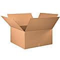 Partners Brand Corrugated Boxes, 30" x 30" x 16", Kraft, Pack Of 10
