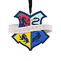 Hallmark Resin Christmas Ornament, 3” x 2-3/4” x 1/2”, Harry Potter Hogwarts Crest 1 thumbnail image