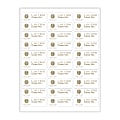 Custom 1-Color Laser Sheet Labels And Stickers, 1" x 2-5/8" Rectangle, 30 Labels Per Sheet, Box Of 100 Sheets 1 thumbnail image