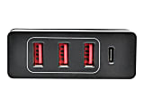Eaton Tripp Lite Series 4-Port USB Charging Station with USB-C Charging and USB-A Auto-Sensing Ports - U280004WS3C1 1 thumbnail image