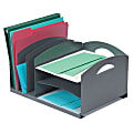 Office Depot® Brand Letter-Size Vertical/Horizontal Combination Organizer, Granite