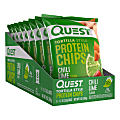 Quest Protein Chips, Chili Lime, 1.1 Oz, Pack Of 8 Bags 1 thumbnail image