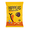 HIPPEAS Organic Chickpea Puffs Nacho Vibes, 1.5 Oz Bags, Pack Of 12 Bags