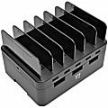 Eaton Tripp Lite Series 5-Port USB Fast Charging Station Hub with Built-In Device Storage, 12V 4A (48W) USB Charger Output - U280005ST 1 thumbnail image