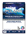 Boise® POLARIS® Premium Multi-Use Paper, Letter Size (8 1/2" x 11"), 20 Lb, FSC® Certified, White, Ream Of 500 Sheets 1 thumbnail image