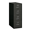 HON® 26-1/2"D Vertical 4-Drawer File Cabinet With Lock, Charcoal 1 thumbnail image