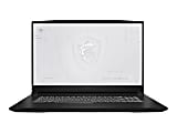 MSI WF76 WF76 11UI-647 17.3" Mobile Workstation - Full HD - 1920 x 1080 - Intel Core i7 11th Gen i7-11800H - 16 GB RAM - 512 GB SSD - Black - Intel HM570 Chip - Windows 11 Pro - NVIDIA Quadro T1200 with 4 GB 1 thumbnail image