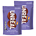 Unreal Chocolate Almond Butter Cups, 3.2 Oz, Pack Of 2 Bags