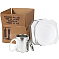 Partners Brand Brand Hazardous Materials Foam Shipper Kit, 1 Quart, 5 1/8" x 5 1/8" x 6 3/16" 1 thumbnail image