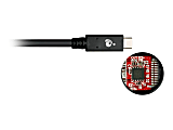 IOGEAR Smart USB-C to USB-C [USB-IF Certified] 10Gbps 3.3ft (1m) Cable with E-Marker - 3.30 ft USB Data Transfer Cable  - G2LU3CCM01E 1 thumbnail image