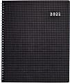 Brownline® DuraFlex Weekly Planner, 8-1/2" x 11", Black, January To December 2022, CB950V.BLK 1 thumbnail image