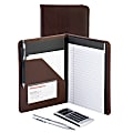 Office Depot® Brand Junior Office Folio Set, 8"W x 5"H, Brown 1 thumbnail image