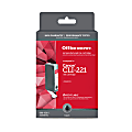 Office Depot® Brand Remanufactured Black Ink Cartridge Replacement For Canon® CLI-221BK, ODCLI221B