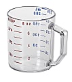 Cambro Camwear Measuring Cups, 8 Oz, Clear, Pack Of 12 Cups 1 thumbnail image