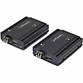 StarTech.com DisplayPort KVM Extender over Fiber Optic, 4K 60Hz, Console Extender Kit, Up to 984ft/300m (Multi-mode), 2x 10G SFP+ Modules 1 thumbnail image