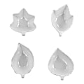 Martha Stewart Ceramic Tidbit 4-Piece Dish Set, White